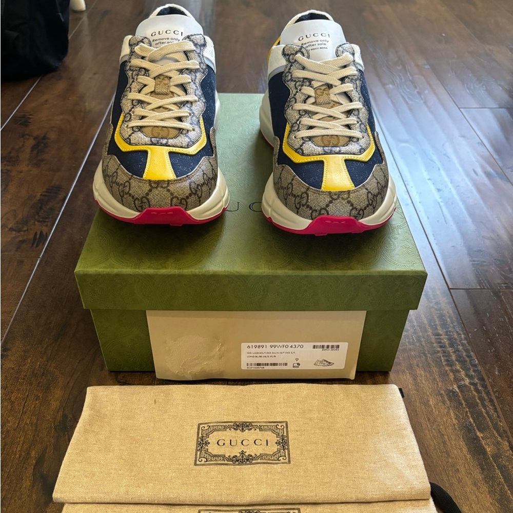 Gucci Rhython Sneakers - Picture 1 of 10